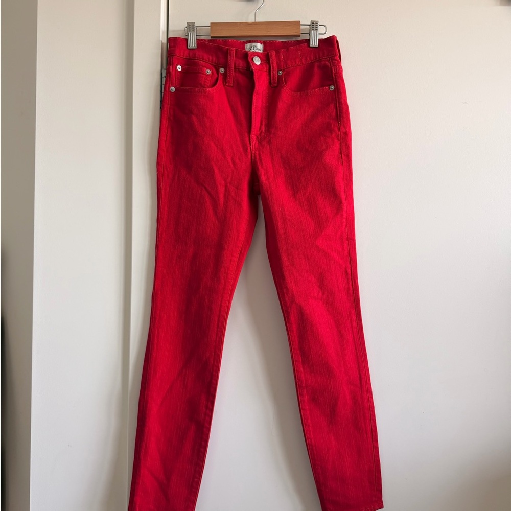 New J.Crew Skinny Toothpick Highrise Jeans